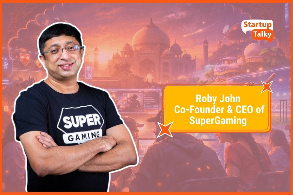 Roby John, Co-Founder & CEO of SuperGaming