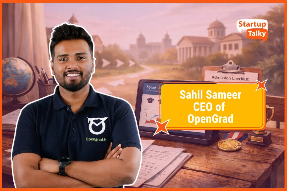  Sahil Sameer - CEO of OpenGrad