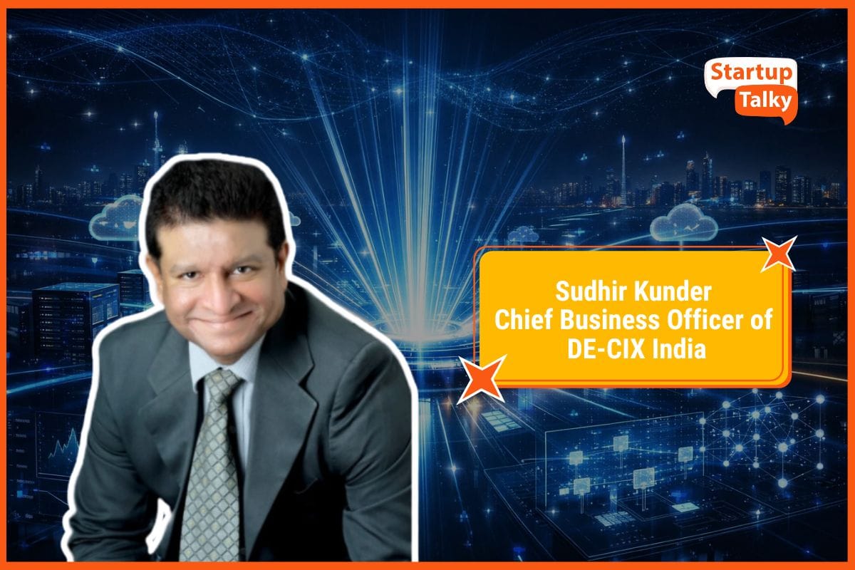 Sudhir Kunder, Chief Business Officer of DE-CIX India