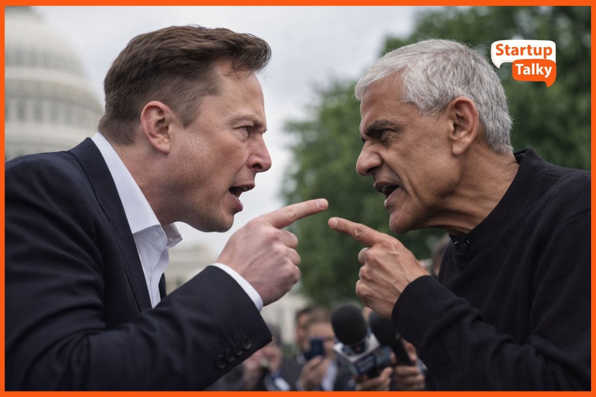 Tech’s Political Storm: Why Vinod Khosla Is Urging Elon Musk’s Employees to Quit Tesla, SpaceX & X