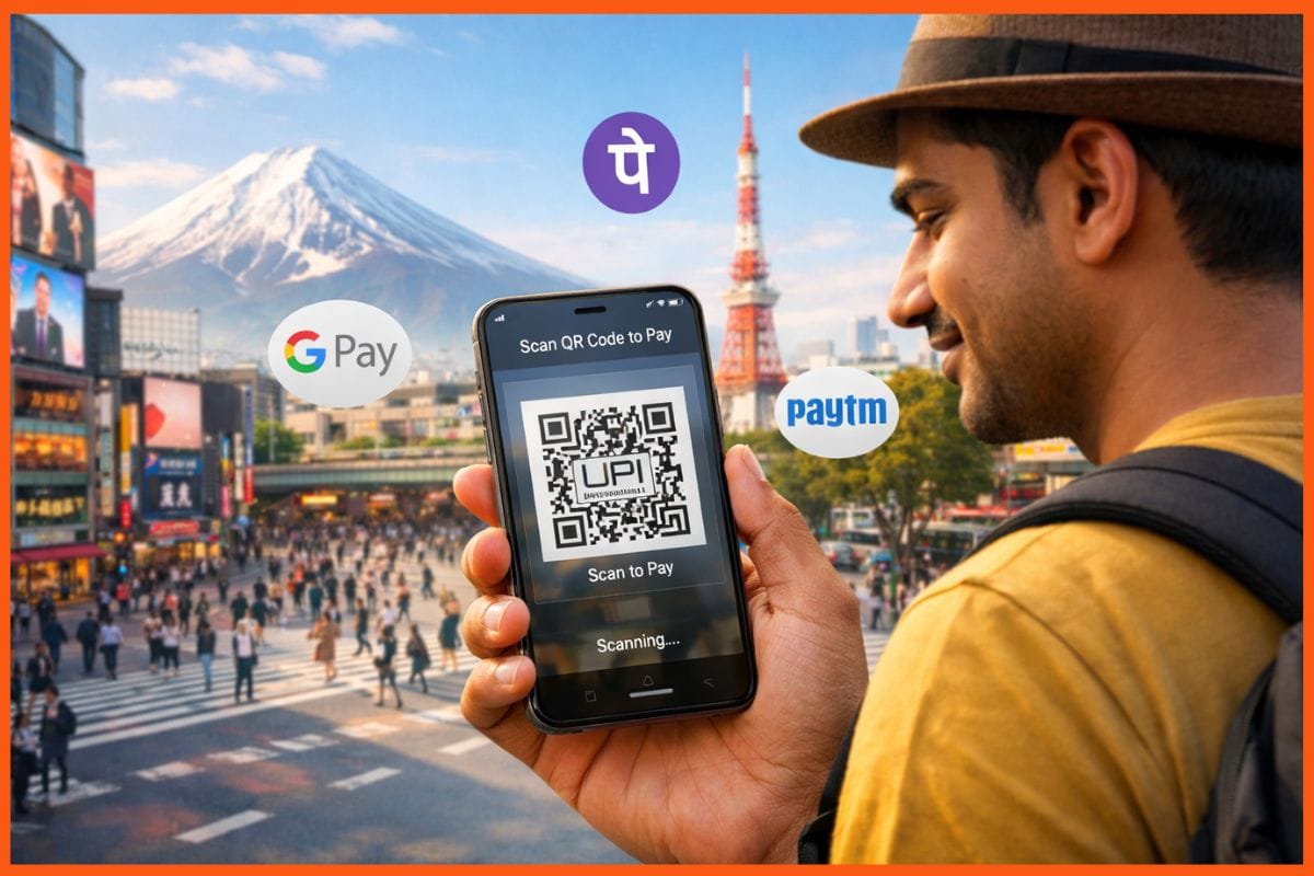 UPI Launch in Japan: How Indian Tourists Can Make Easy Digital Payments Abroad