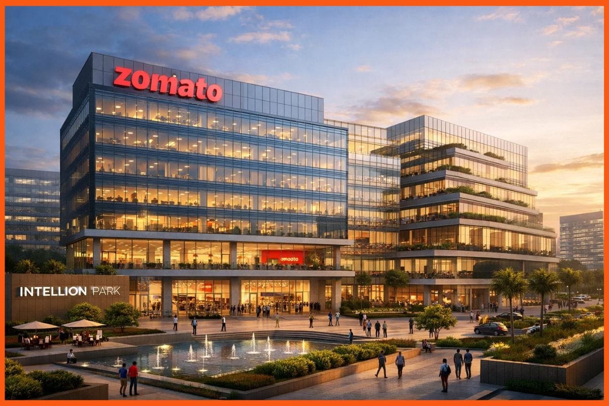 Zomato leases 2.7 lakh sq ft office space at Intellion Park, Gurugram, to expand operations