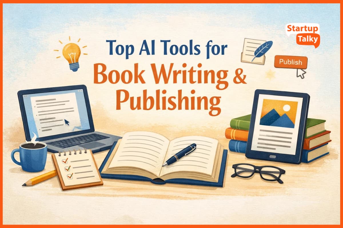Top 10 AI Tools for Book Writing, Editing & Publishing