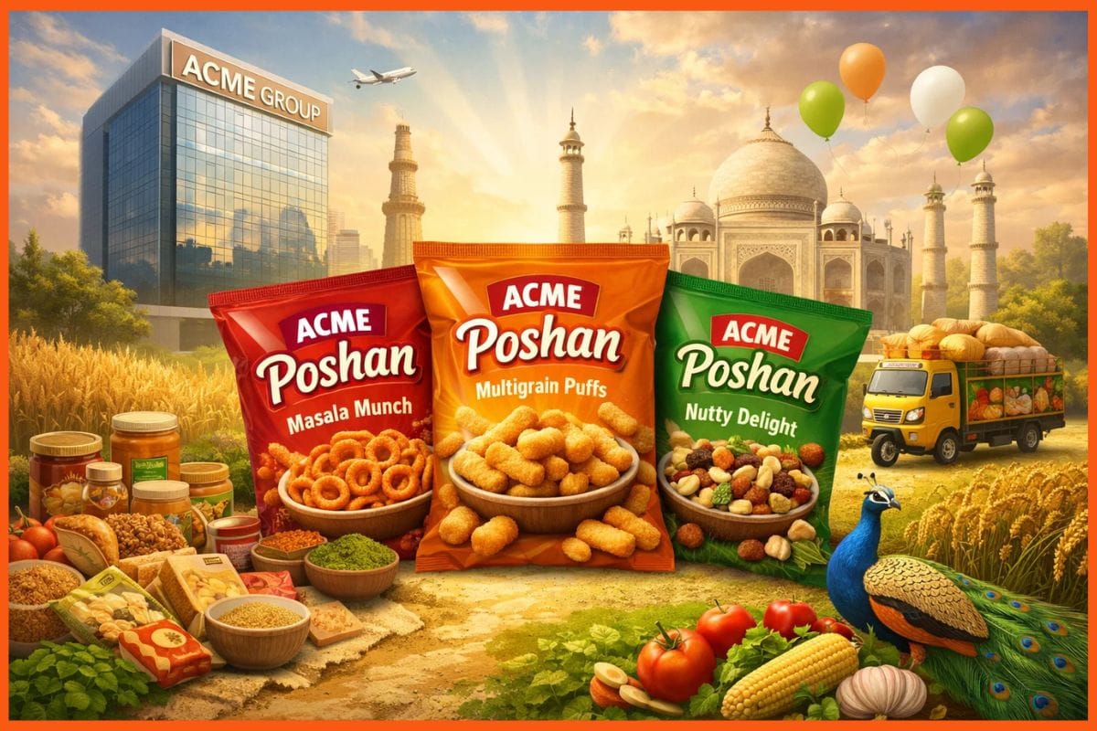 ACME Group launches ACME Poshan snack brand, expands into India’s packaged food segment