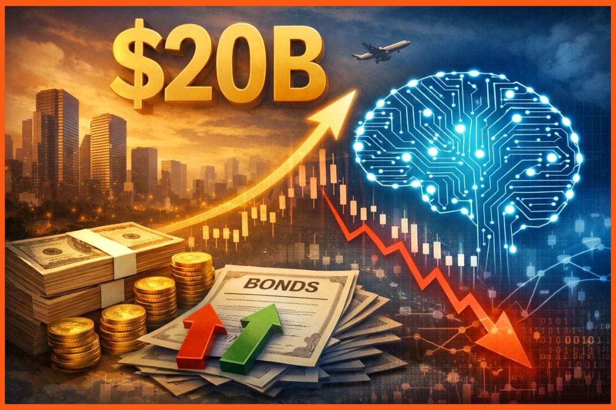 Alphabet raises $20 billion via bond sale, warns of AI-related risks