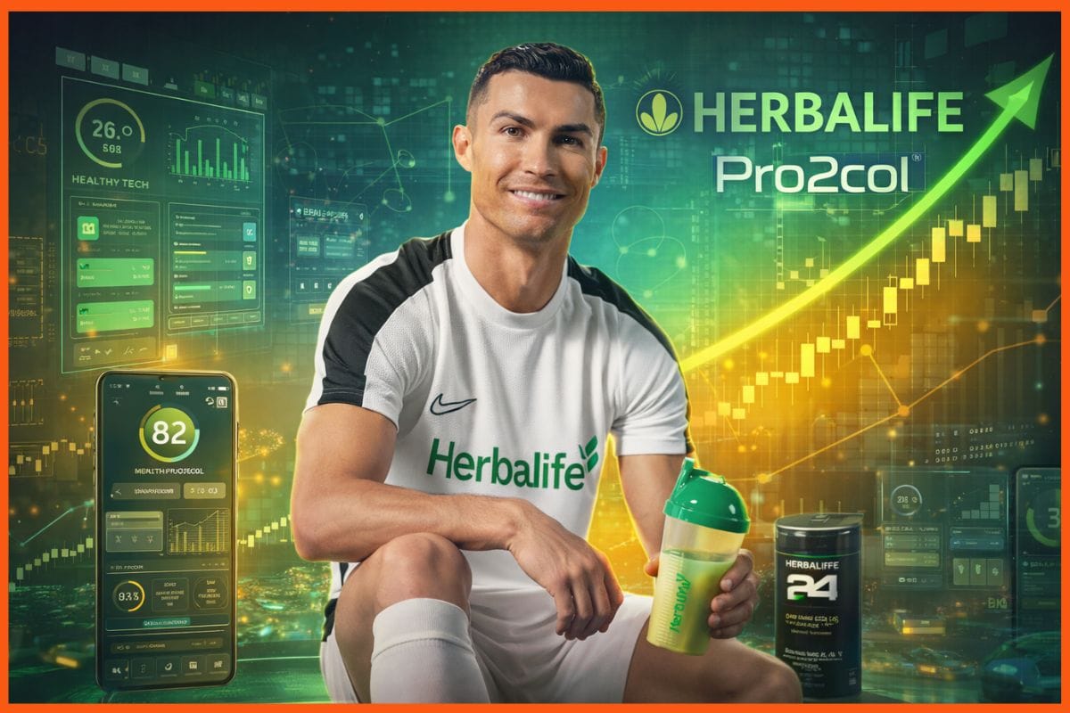 Cristiano Ronaldo Invests $7.5 Million in Herbalife Health Tech Unit, Takes 10% Stake as Stock Surges
