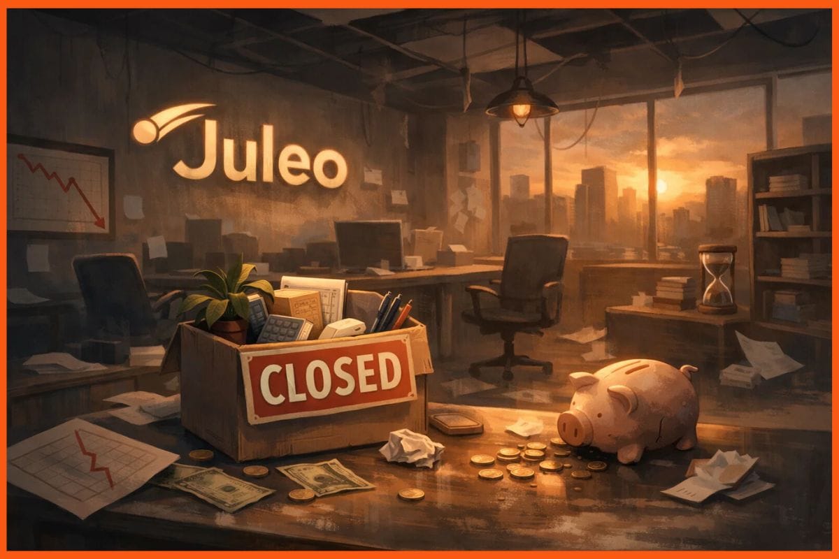 Juleo startup closes operations due to funding shortage and cash crunch