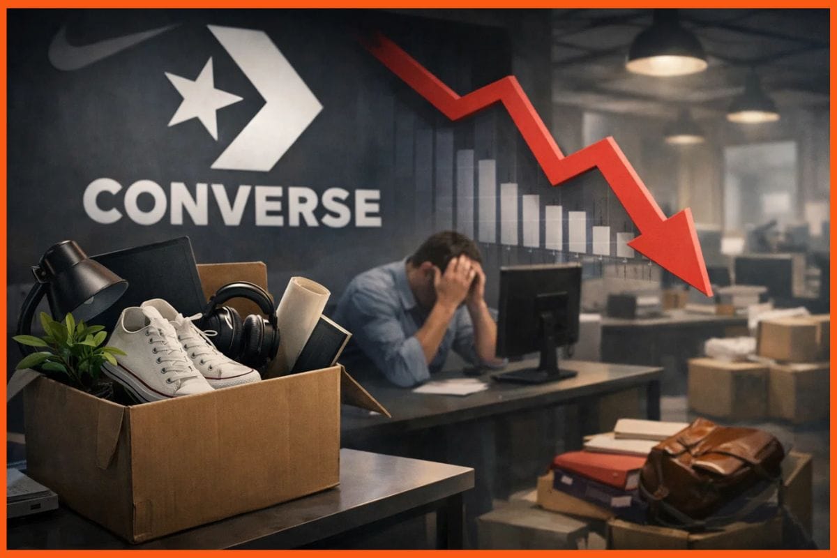Nike’s Converse announces major job cuts aAfter 30% revenue decline in latest quarter