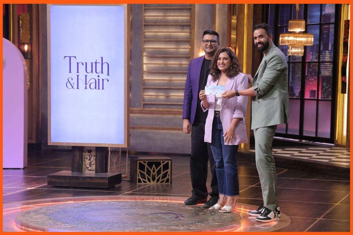 Truth & Hair Secures INR 2.5 Crore Investment from Varun Alagh on Shark Tank India