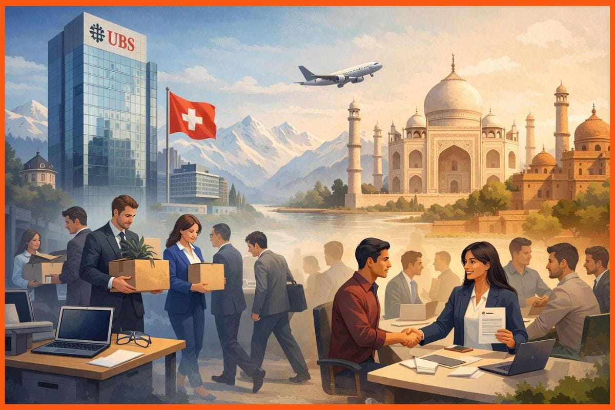 UBS plans 3,000 new hires in India amid job cuts in Switzerland