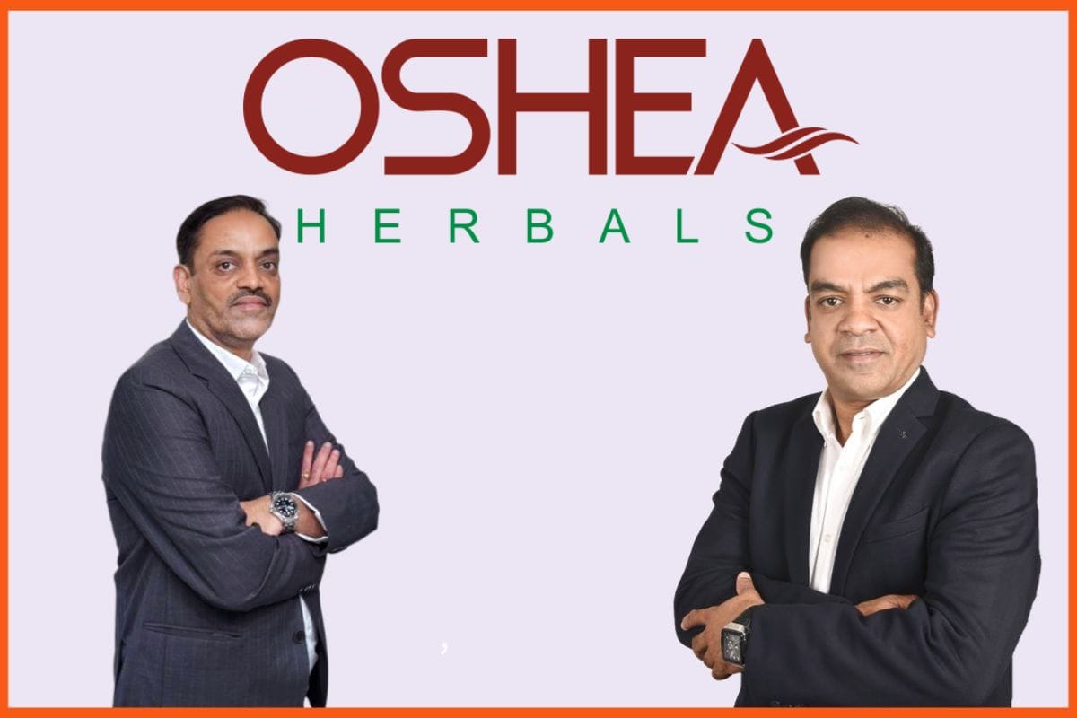 Jeetendra Kundlia, Co-founder & CEO, and Dilip Kundlia Co-founder and Director of Oshea Herbals