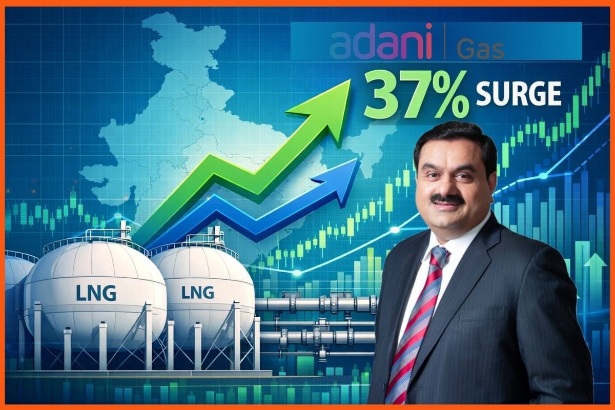 Adani Total Gas Shares Surge 37% in Two Days as Gas Supply Concerns Lift Gujarat Gas and MGL