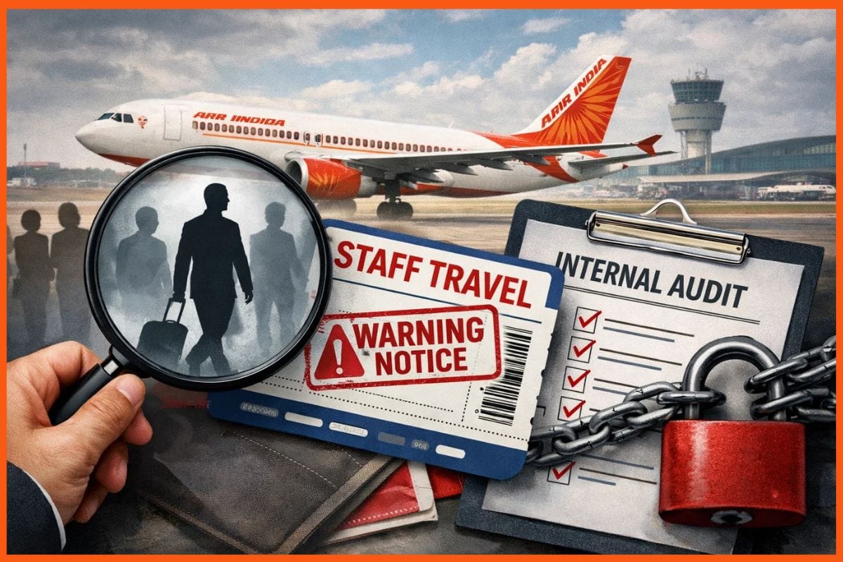 Air India Finds Misuse of Staff Travel Benefits; Around 4,000 Employees Under Scanner After Internal Audit