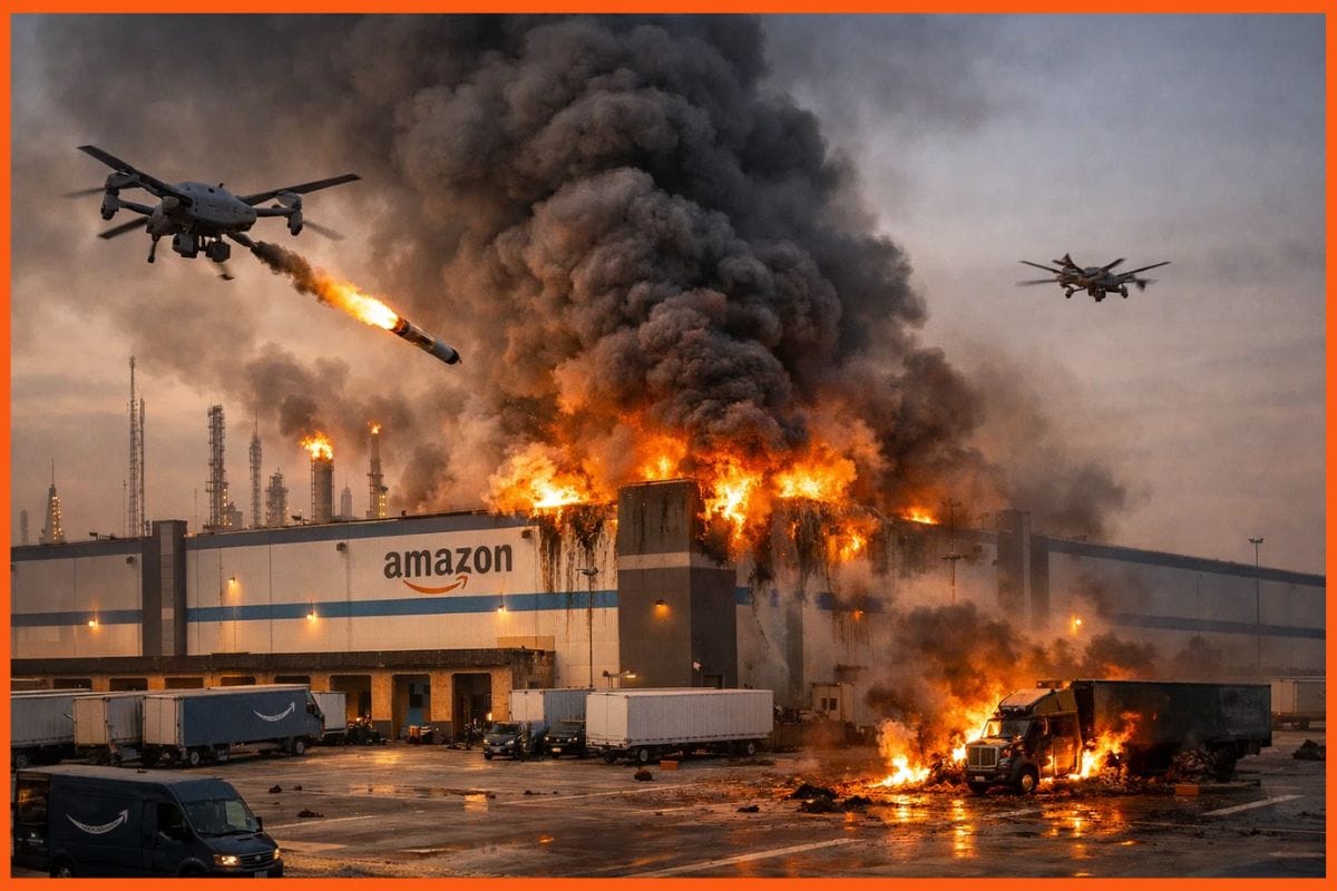 Amazon Bahrain facility hit by drone activity linked to Iran conflict, services disrupted