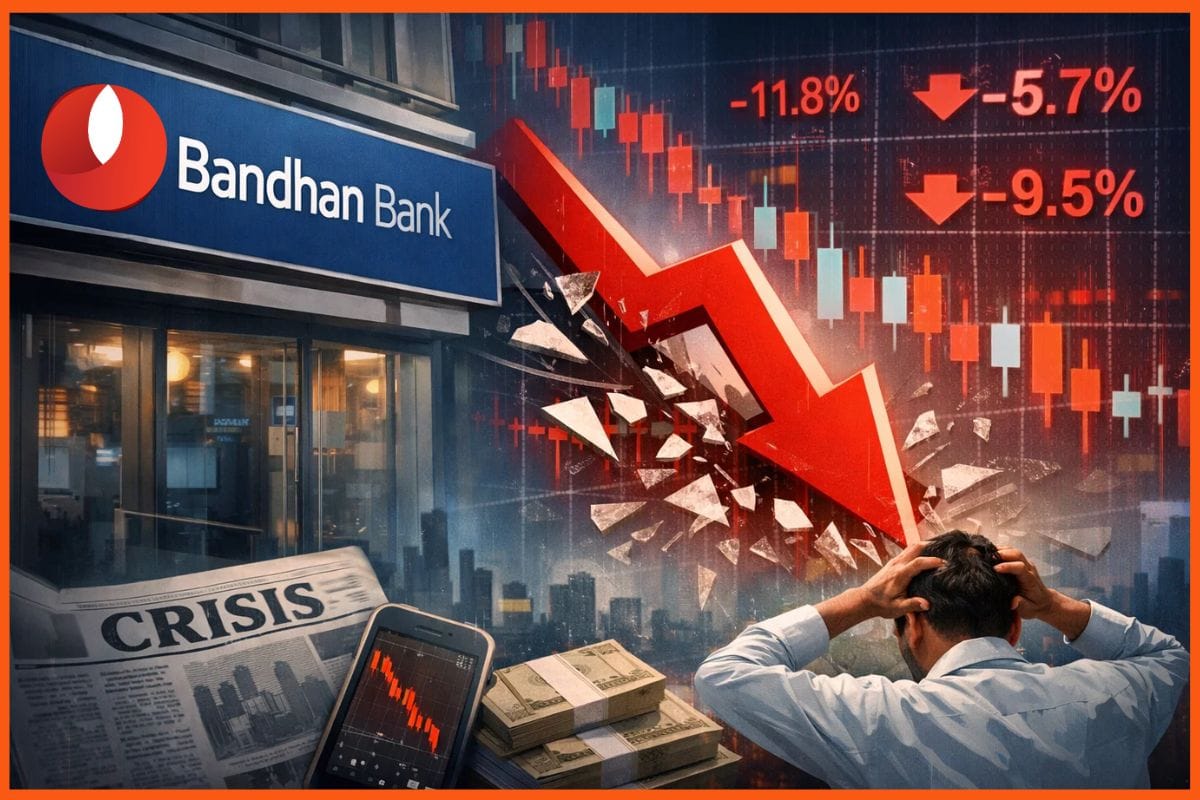 Bandhan Bank Share Price Crashes Up to 12% Today: What Triggered the Sharp Fall in the Stock?