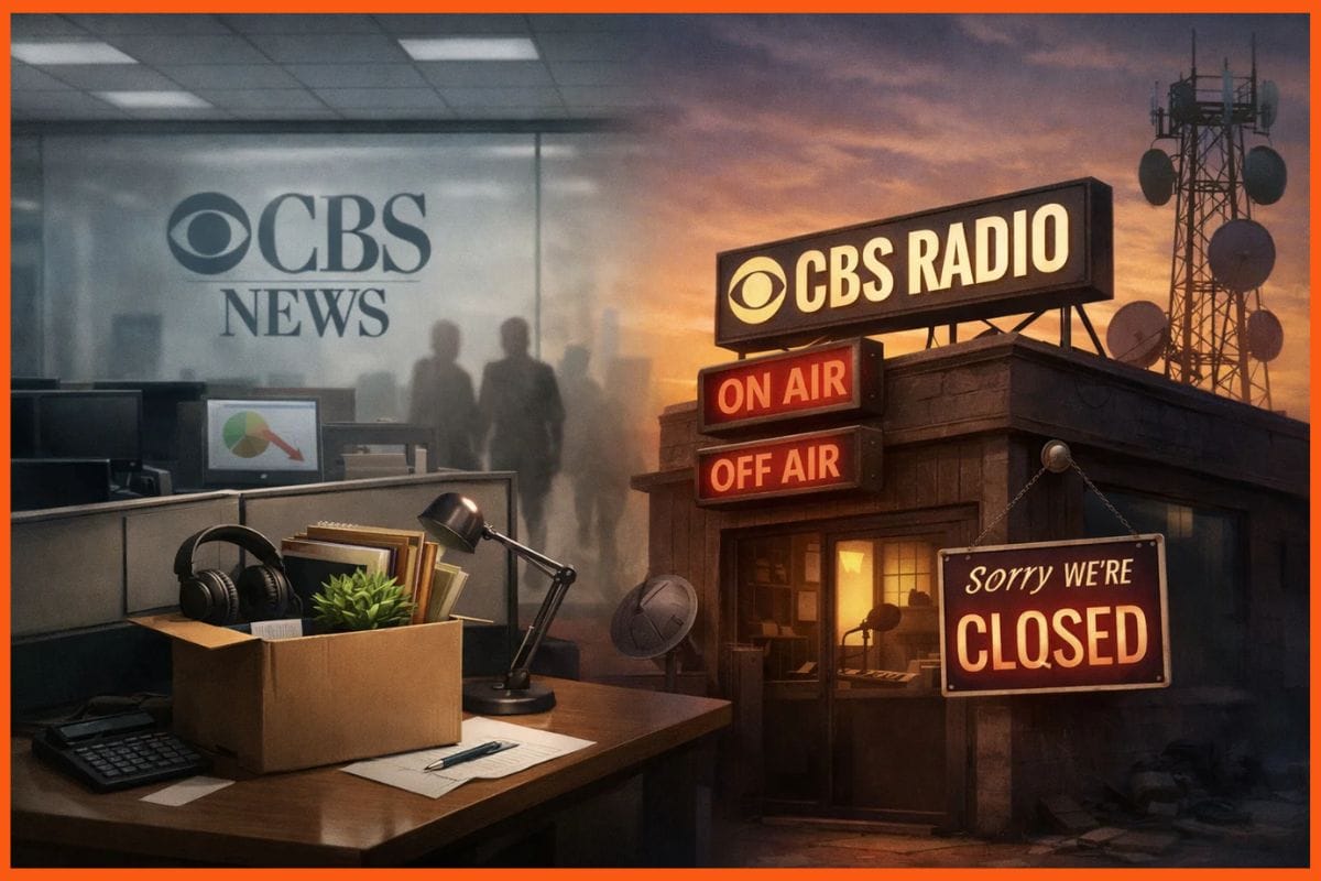 CBS News to cut 6% workforce, CBS Radio to shut down in may