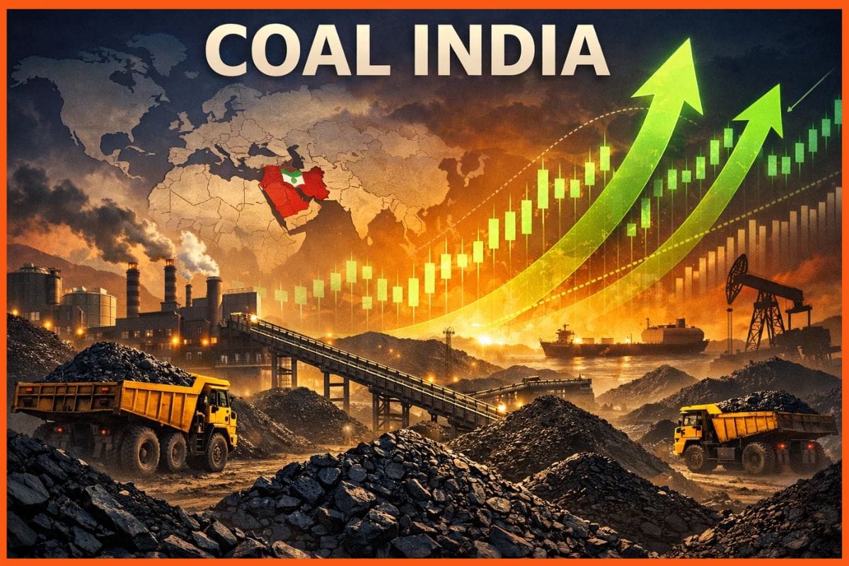 Coal India Shares Surge 4% on Record E-Auction Premiums and Iran War Coal Rally