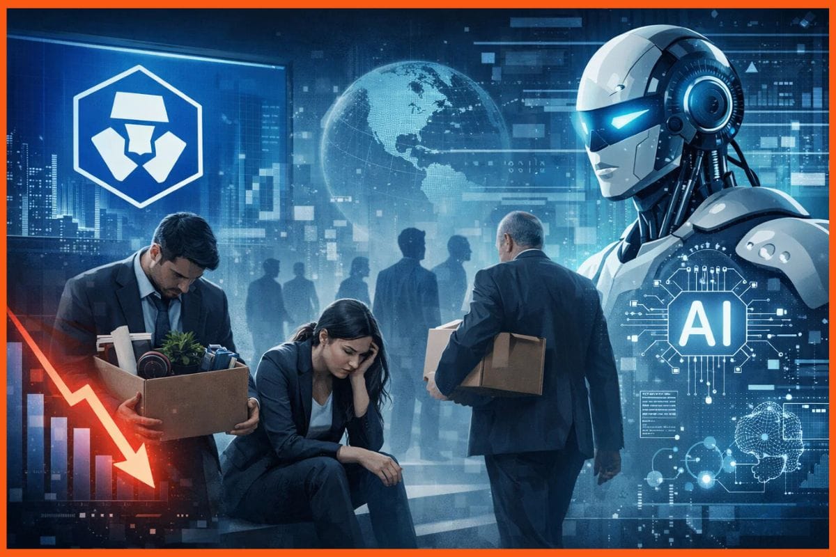 Crypto.com plans 12% job cuts as AI push reshapes business