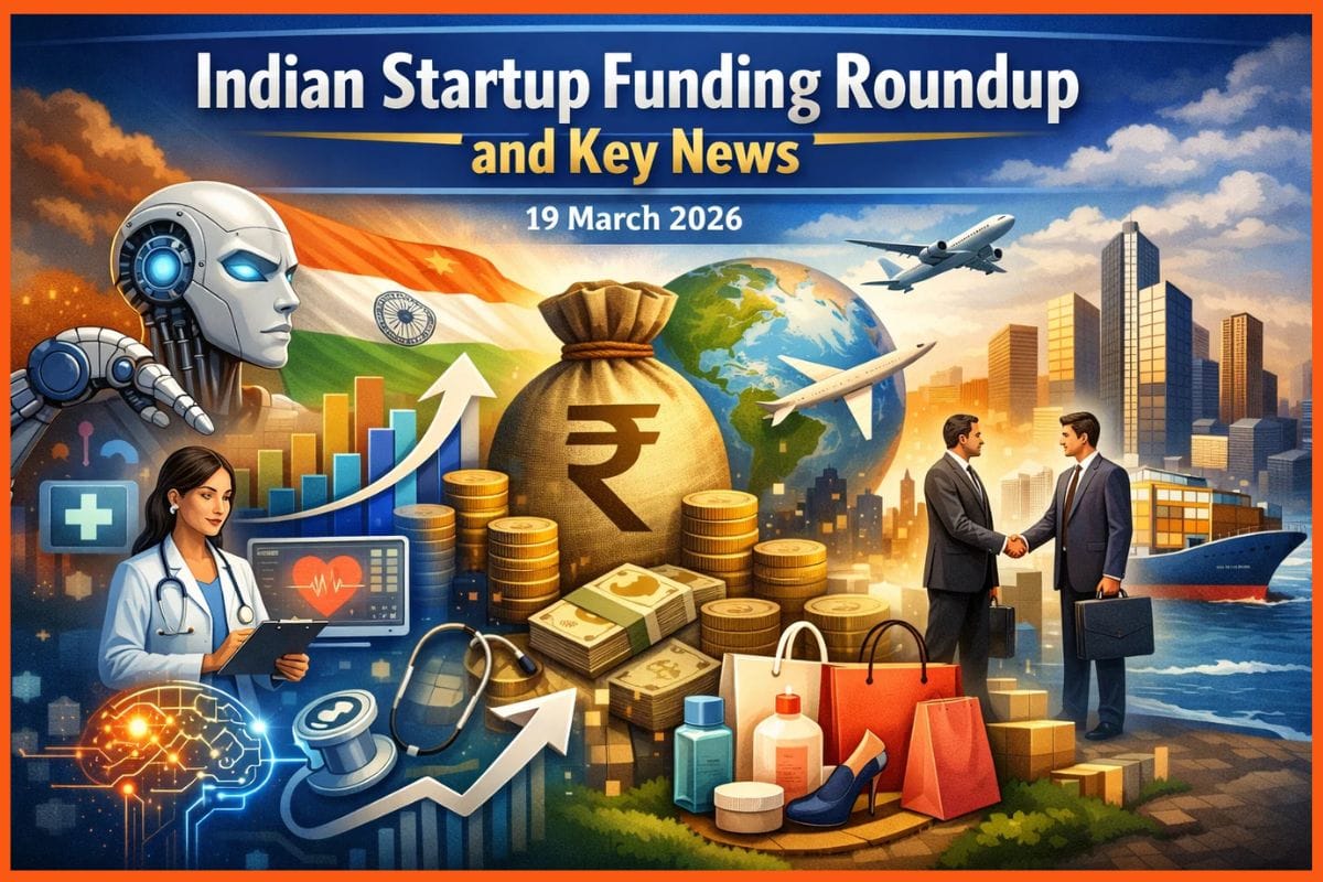 Daily Indian Startup Funding Roundup & Key News - 19 March 2026