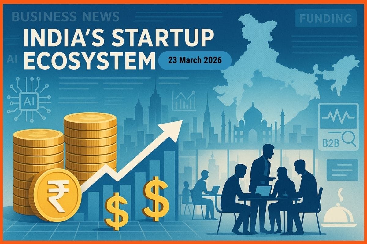 Daily Indian Startup Funding Roundup & Key News - 23 March 2026