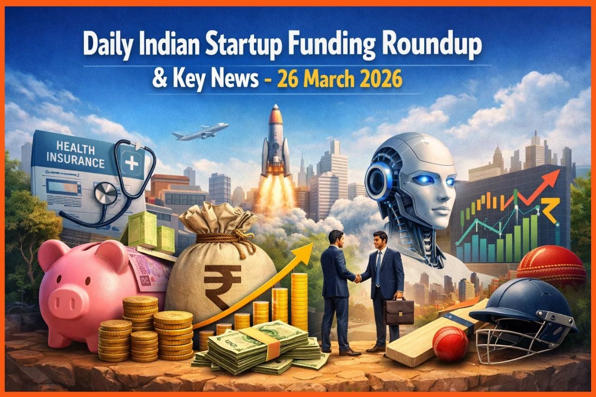 Daily Indian Startup Funding Roundup & Key News - 26 March 2026