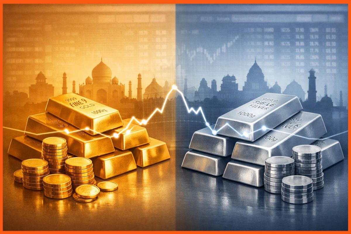 Gold and Silver Prices in India on 20 March 2026: Gold Falls Further, Silver Drops Sharply