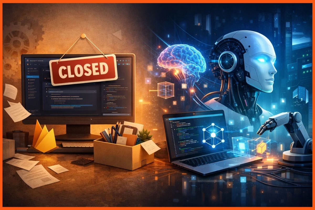 Google plans Firebase Studio shutdown, prioritises AI development tools