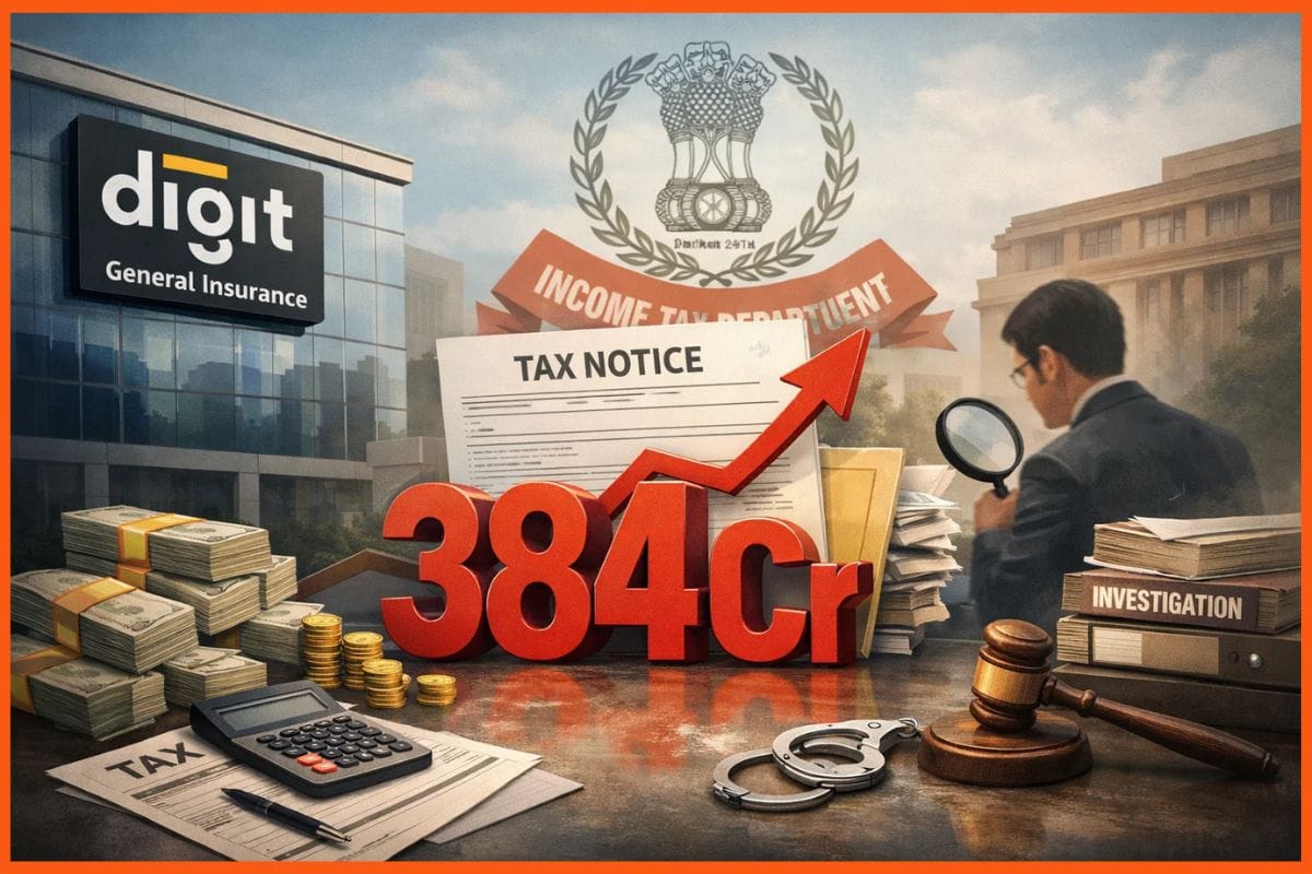 Income Tax Dept slaps INR 384 cr demand on Go Digit general insurance