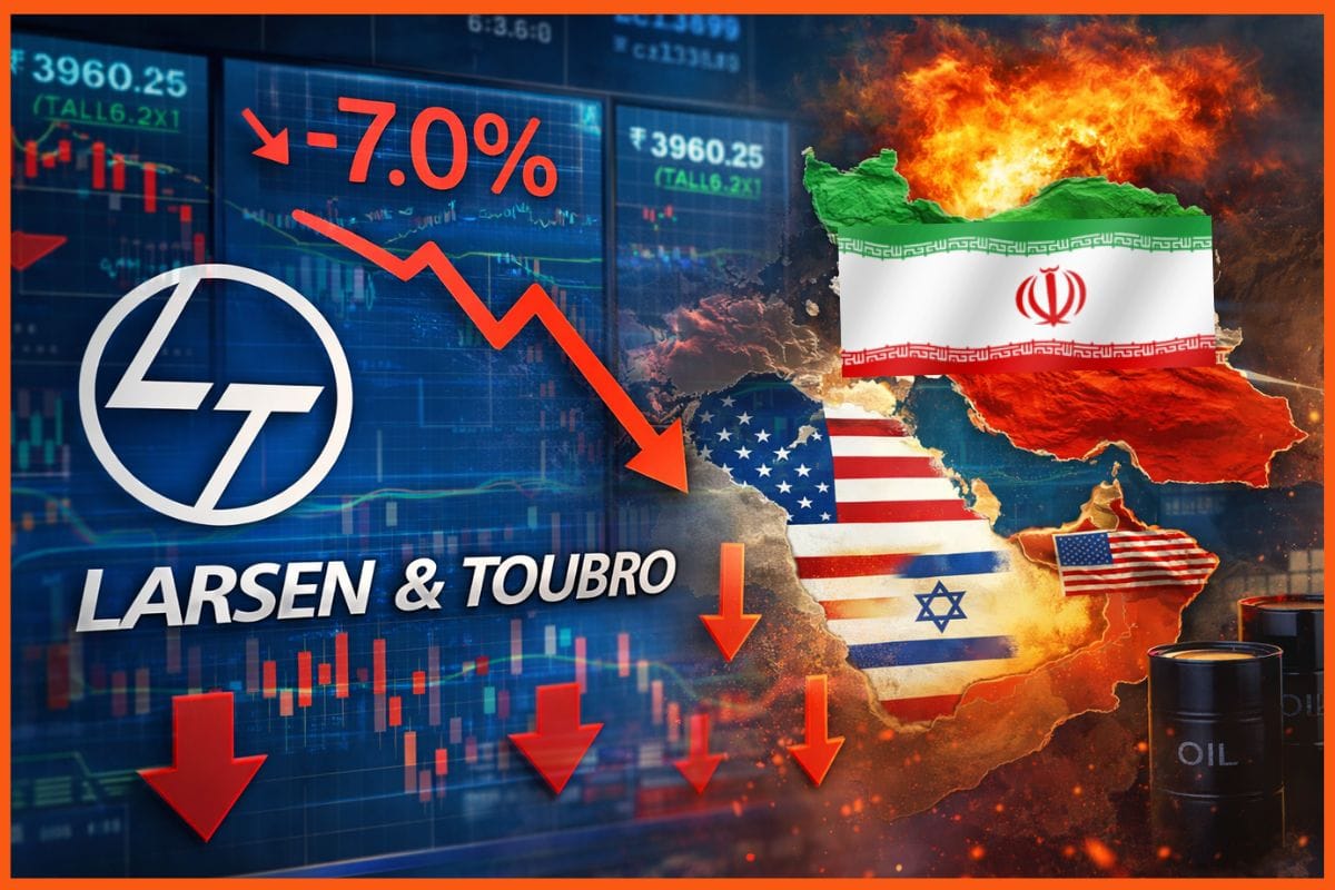 L&T Shares Crash Nearly 7% as Middle East Tensions Surge: Why Rising Iran-Israel Tensions Are Spooking Indian Markets