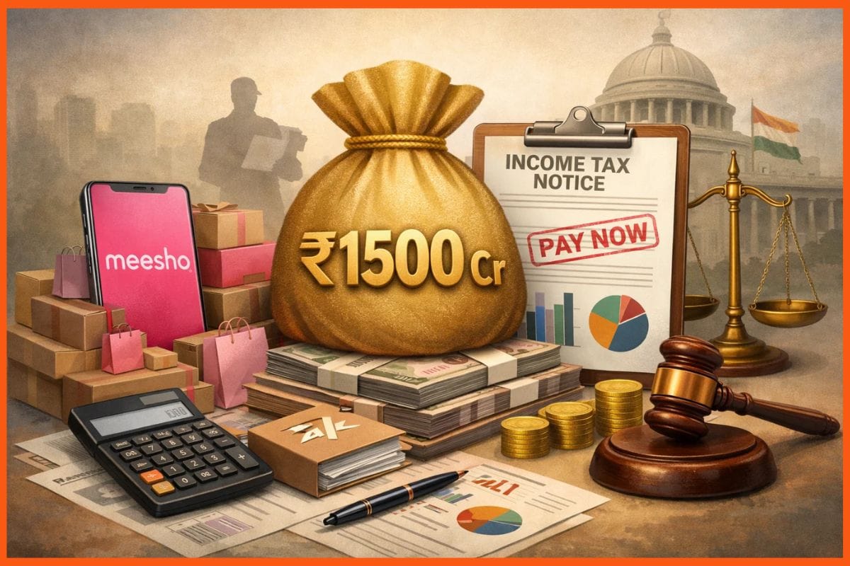 Meesho gets INR 1,500 crore income tax demand from authorities
