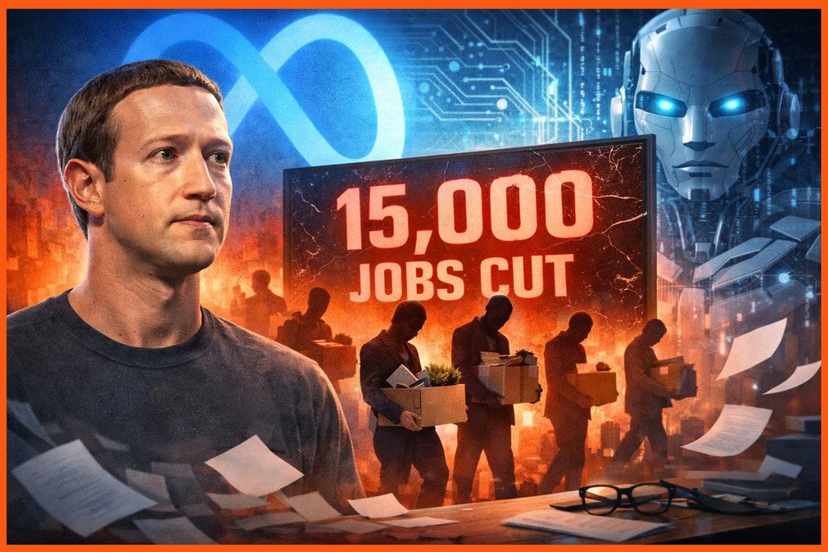 Zuckerberg’s Meta to Cut 15,000 Jobs in Biggest Layoff Ever, About 20% of Workforce Amid AI Push