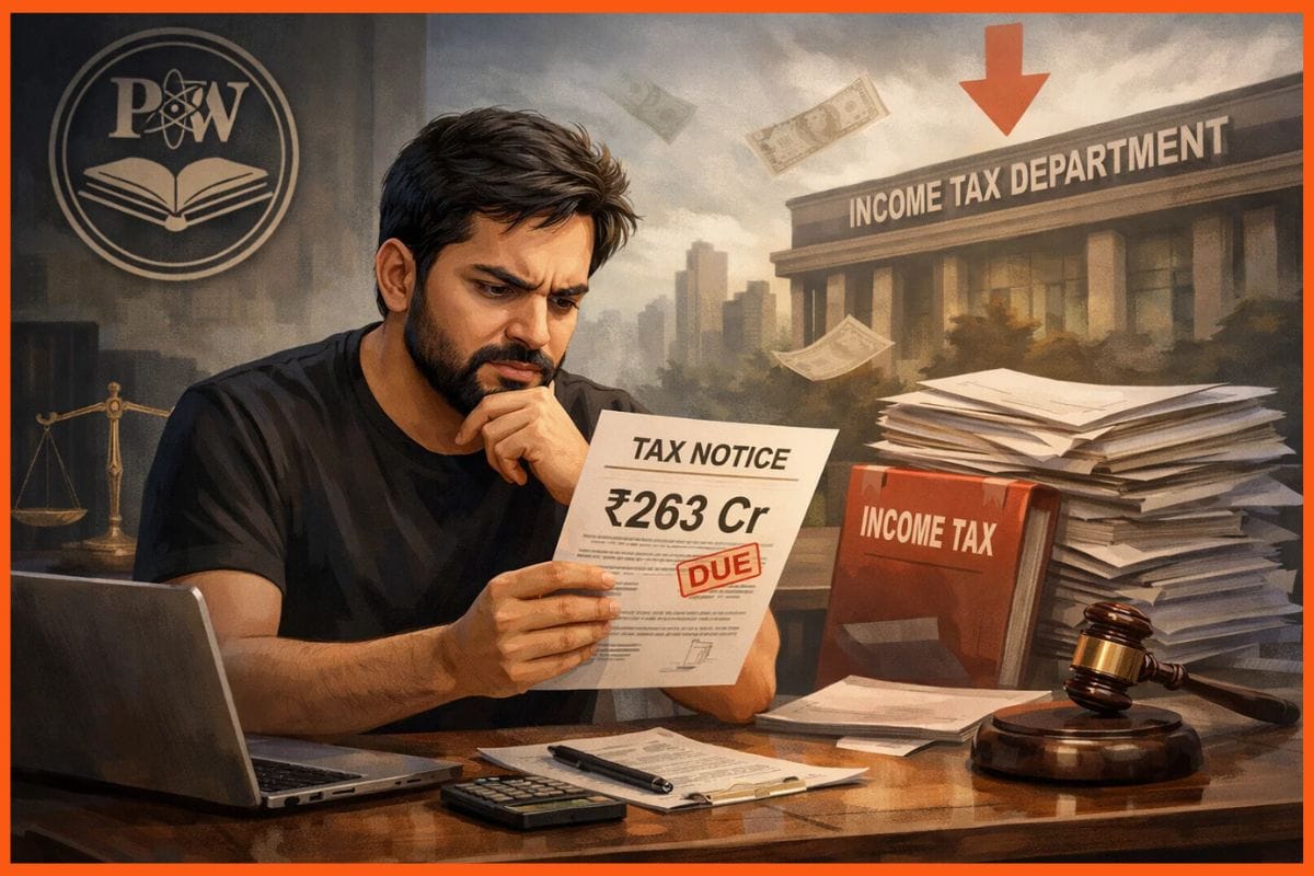 PhysicsWallah served INR 263 cr income tax nNotice, plans to challenge demand