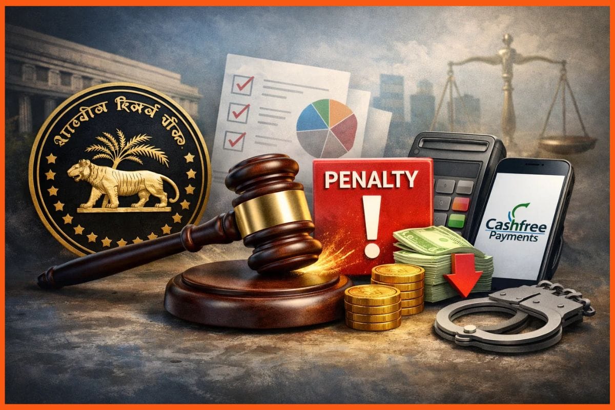 Reserve Bank of India imposes penalty on Cashfree Payments over compliance breach