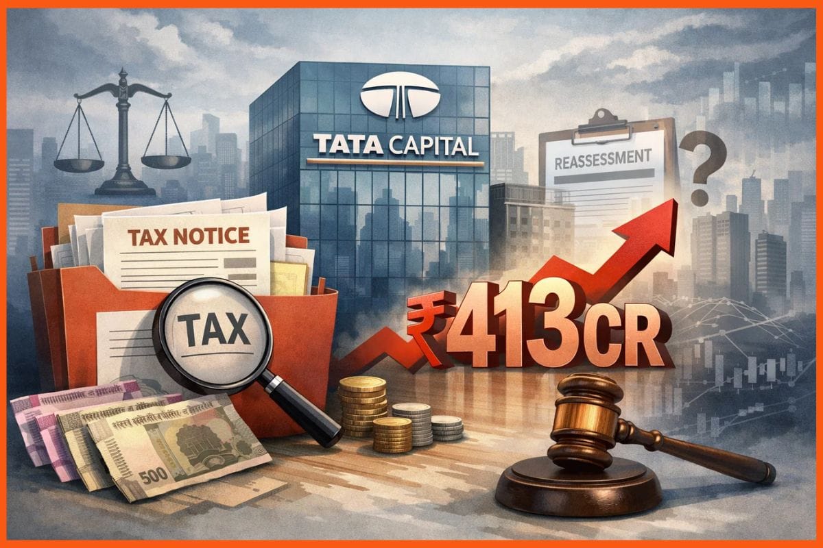 Tata Capital hit with INR 413 Cr tax demand, moves to contest reassessment order