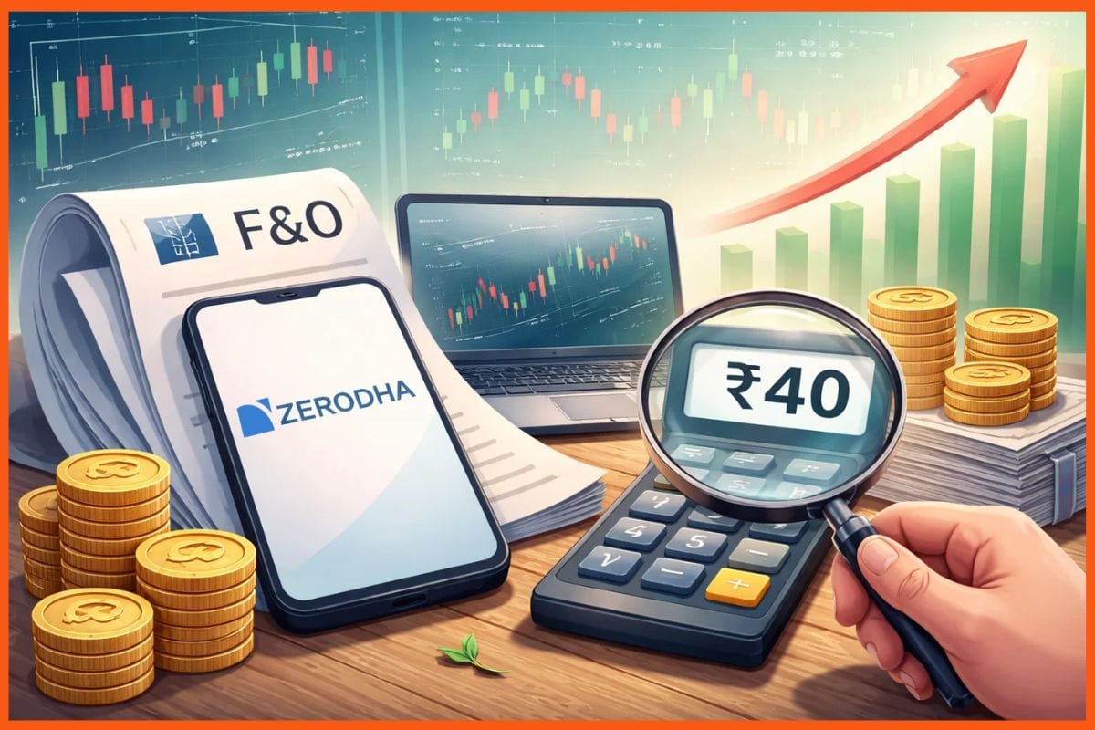 Zerodha Doubles F&O Brokerage Fees to ₹40 for Select Trades from April 1