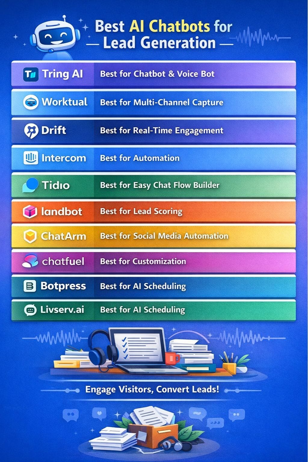 Best AI Chatbots for Lead Generation