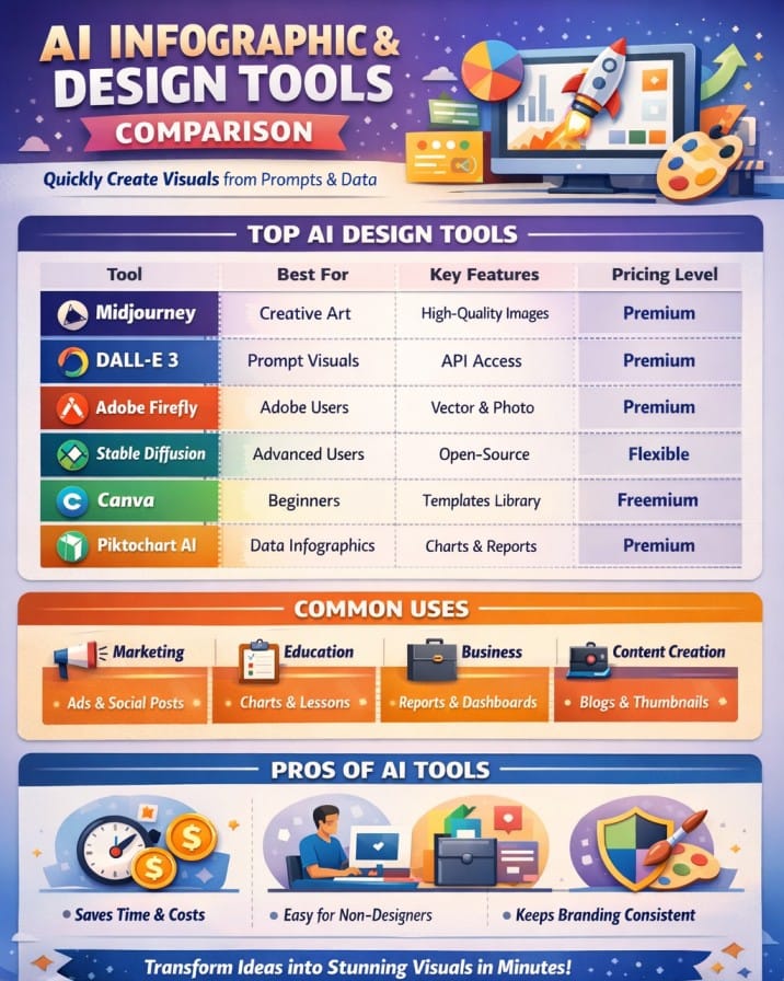 AI Infographics and Design Tools
