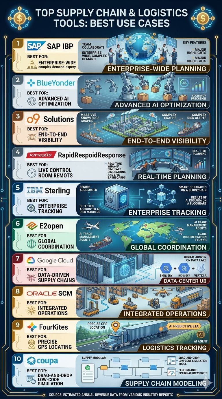 Top Supply Chain and Logistics AI Tools