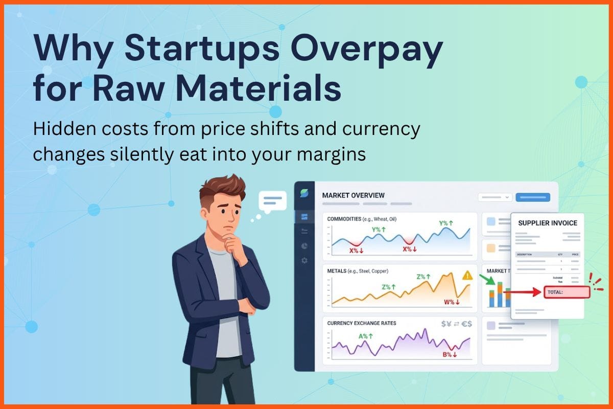Why Startups Overpay for Raw Materials (And the Fix)