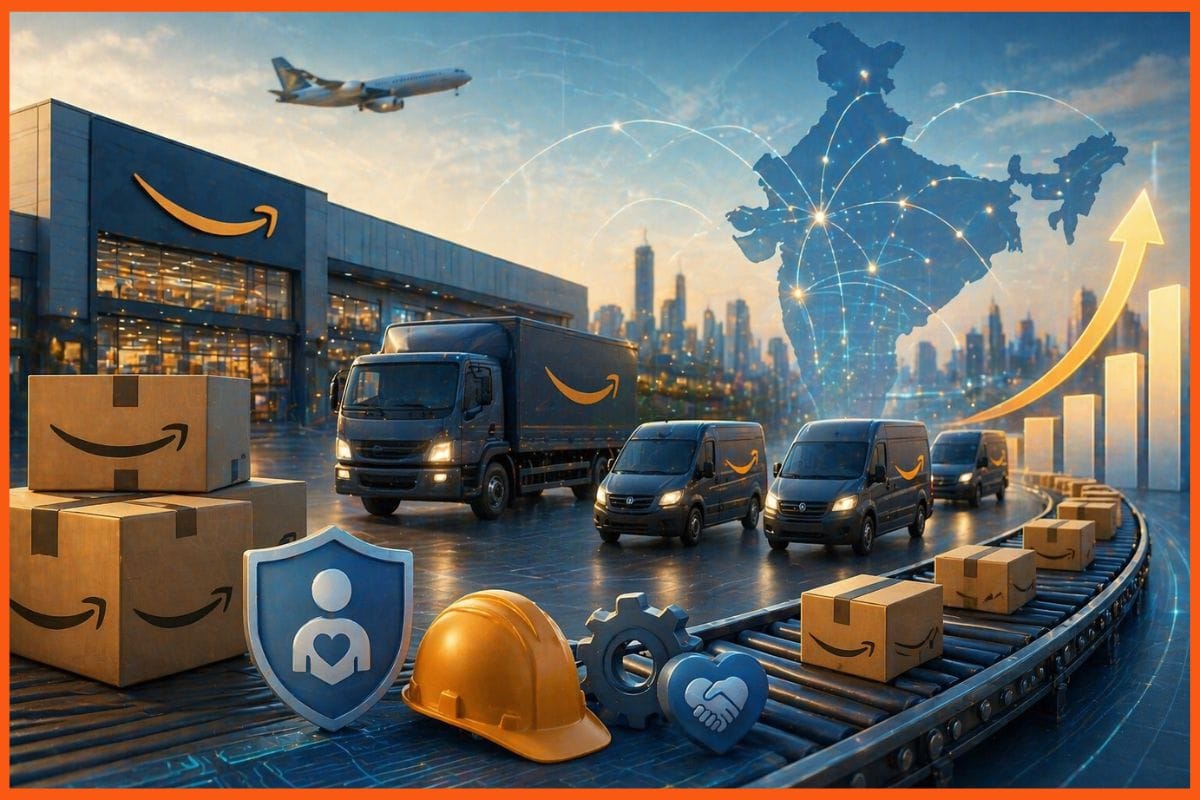 Amazon commits $300 mn to boost India logistics network and employee welfare