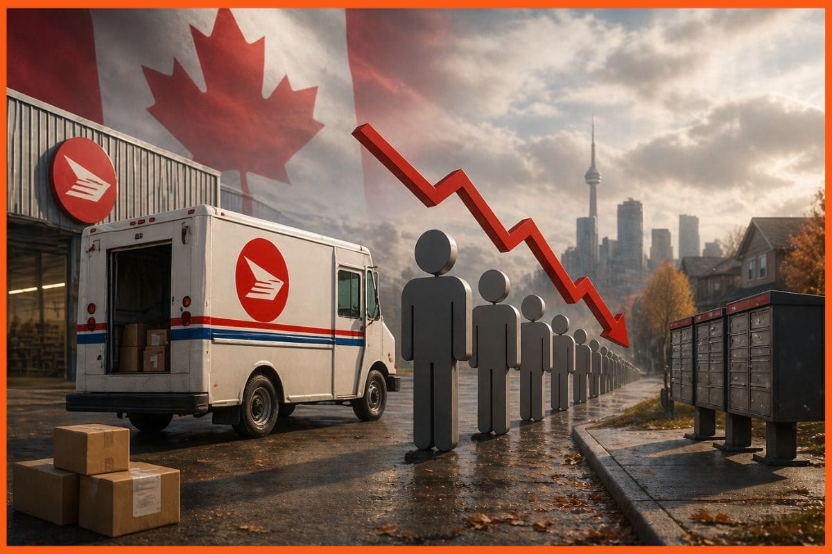Canada post to slash 30,000 jobs gradually over next decade