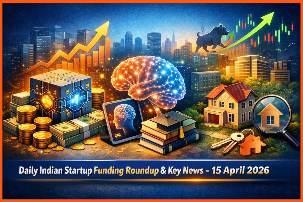 Daily Indian Startup Funding Roundup & Key News - 15 April 2026: GobbleCube Bags $15 Mn Series A, PhysicsWallah Eyes Rojgar With Ankit Stake