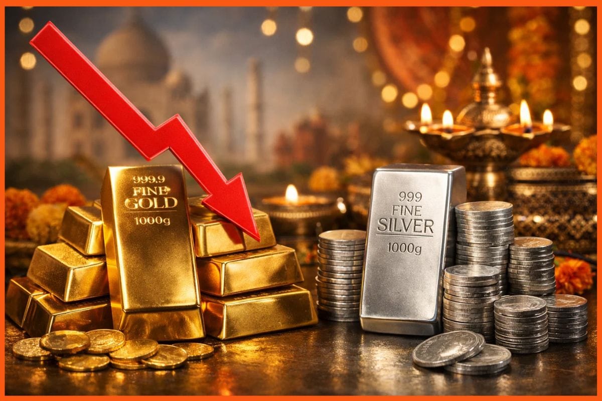 Gold and Silver Prices Today in India on 17 April 2026: Gold Falls ₹1,320, Silver Steady at ₹2.75 Lakh/kg
