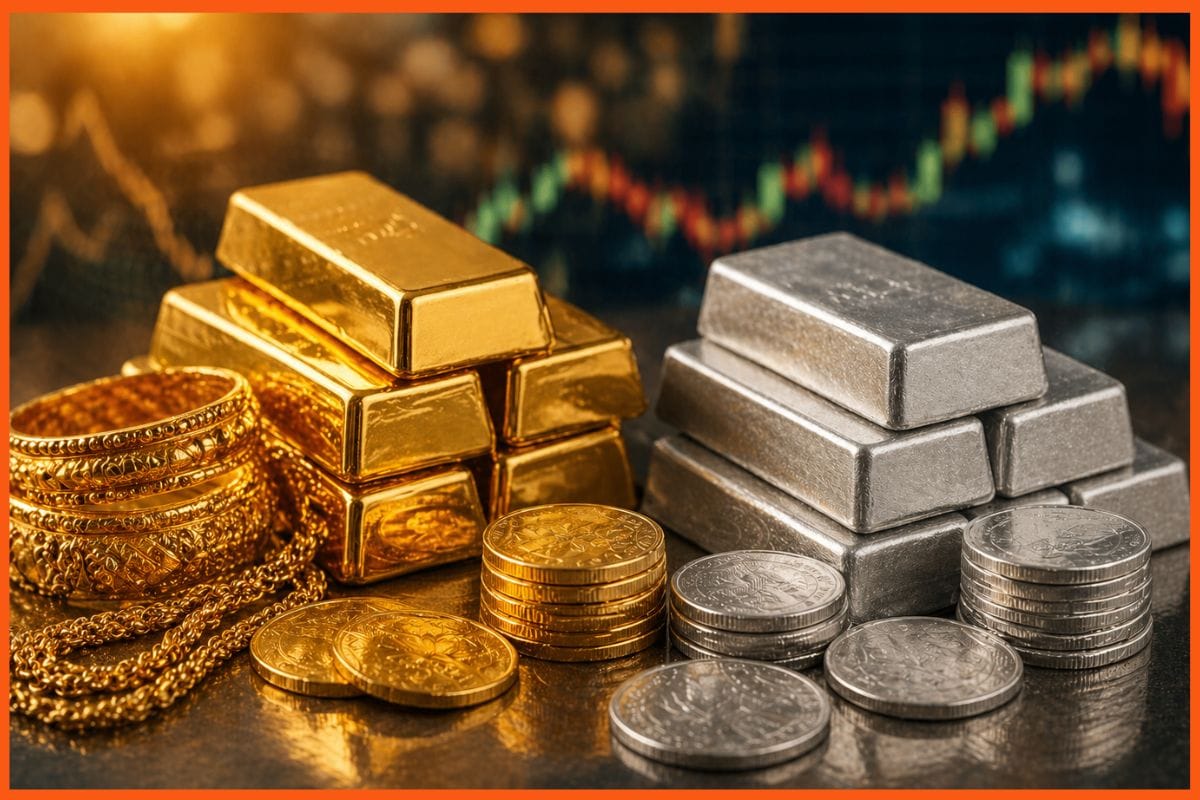 Gold and Silver Price Today in India, 28 April 2026: Gold Jumps to ₹1.53 Lakh, Silver Flat at ₹2.59 Lakh