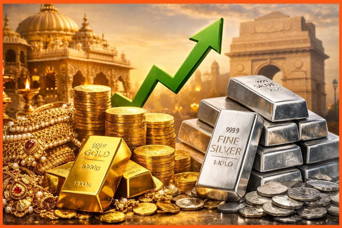 Gold and Silver Prices in India on 15 April 2026: Gold Extends Rally, Silver Rebounds Sharply Ahead of Akshaya Tritiya