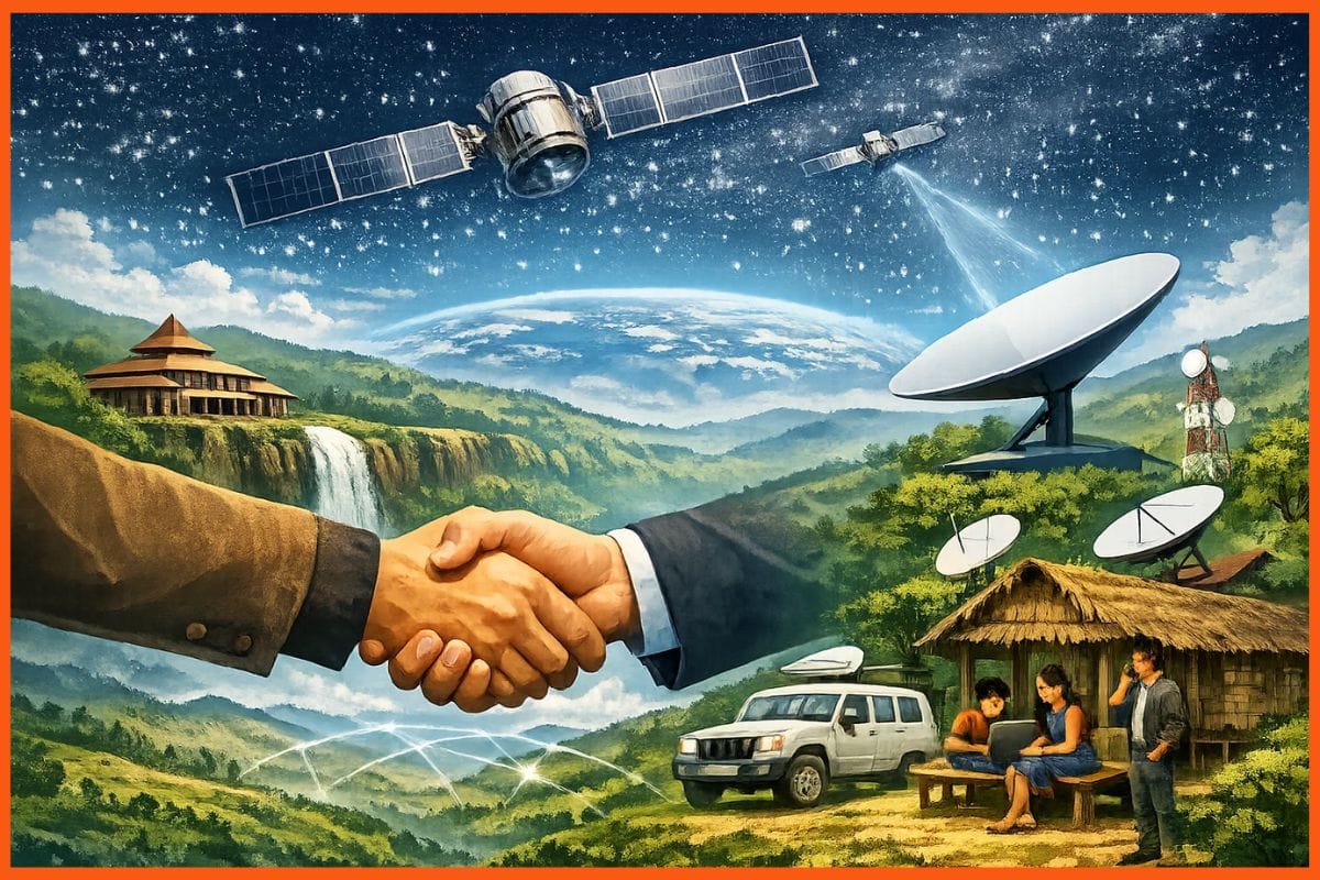 Meghalaya Govt, Starlink ink MoU to launch satcom services pilot