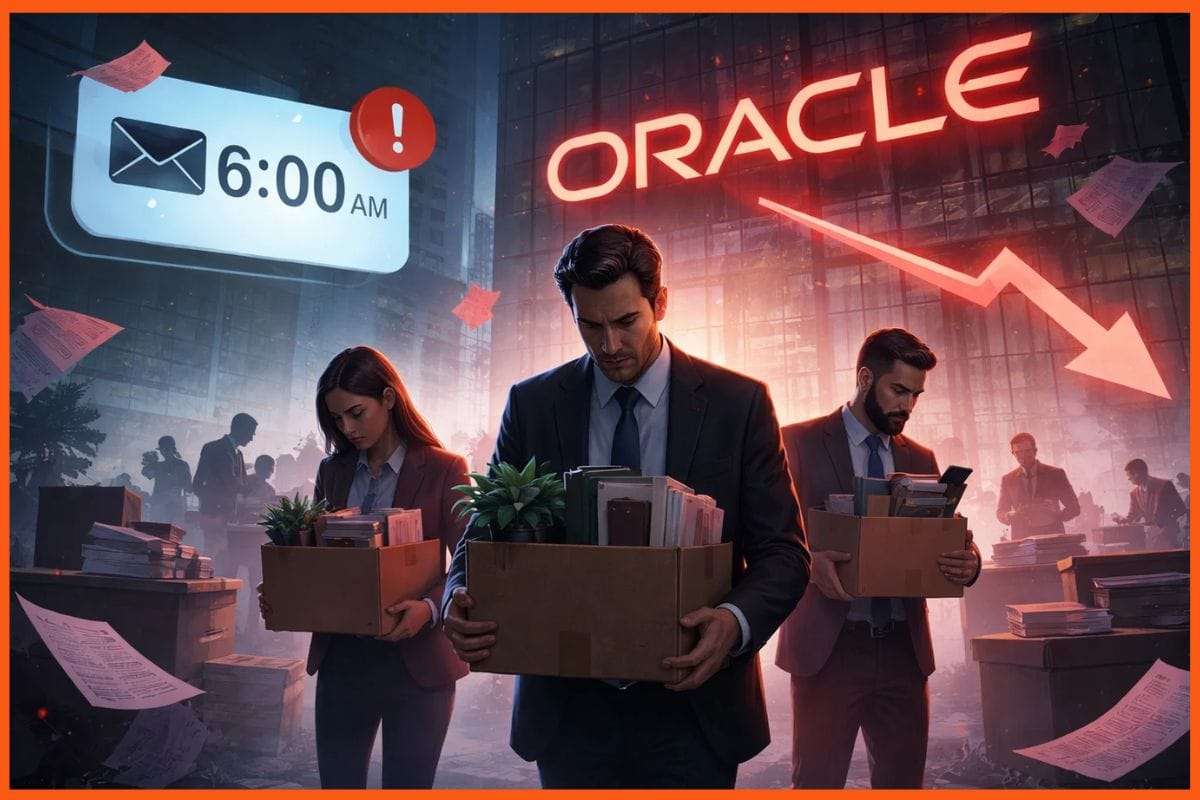 Oracle Cuts Thousands of Jobs in 6 AM Email Shock, India Among the Most Affected
