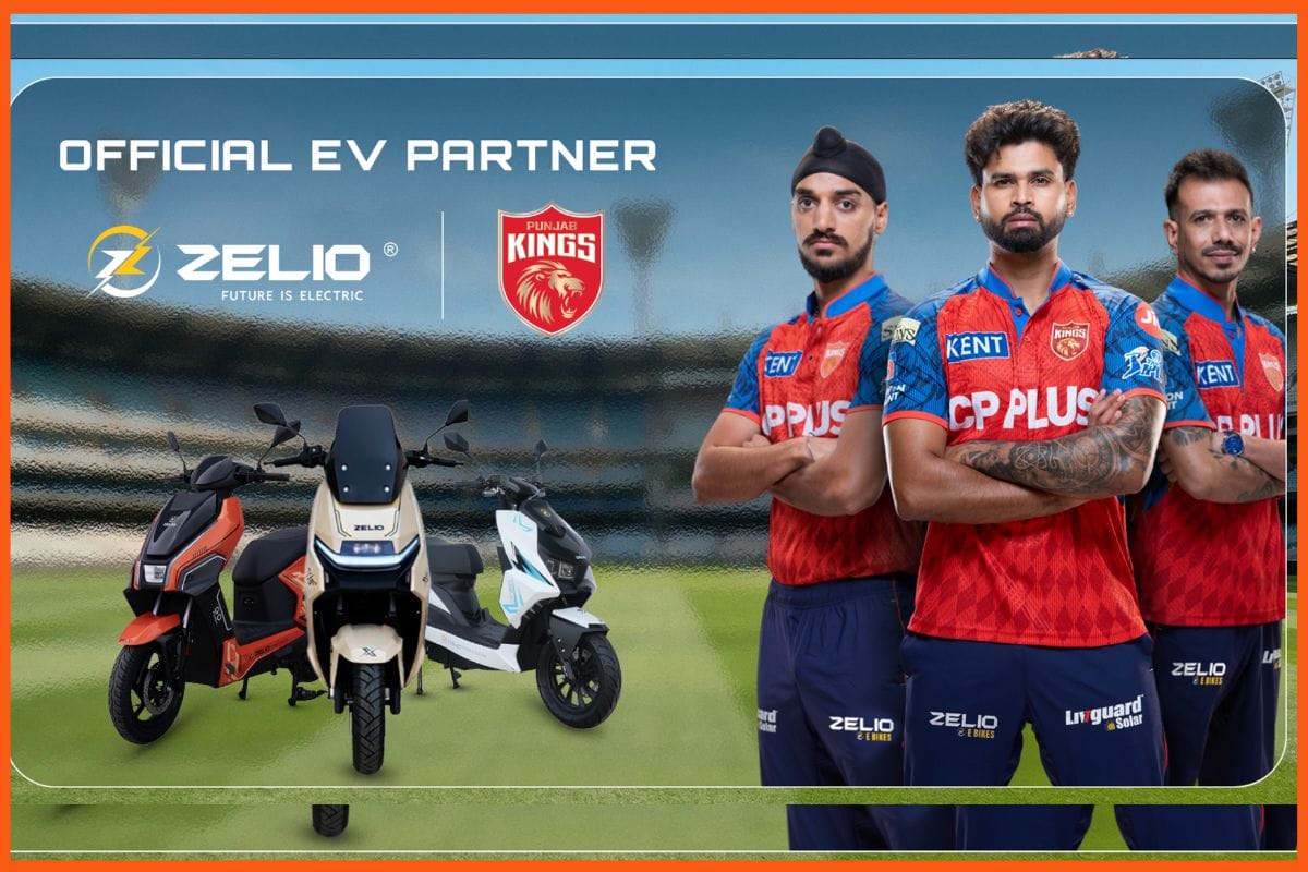 Zelio E-Mobility Joins Hands with Punjab Kings as Official EV Partner for 2026 Season