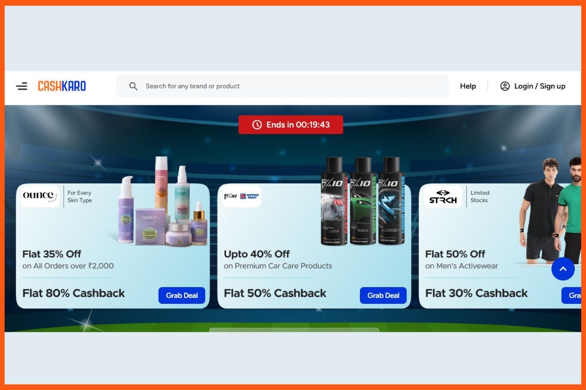 CashKaro - Top Daily Money-Earning Apps in India
