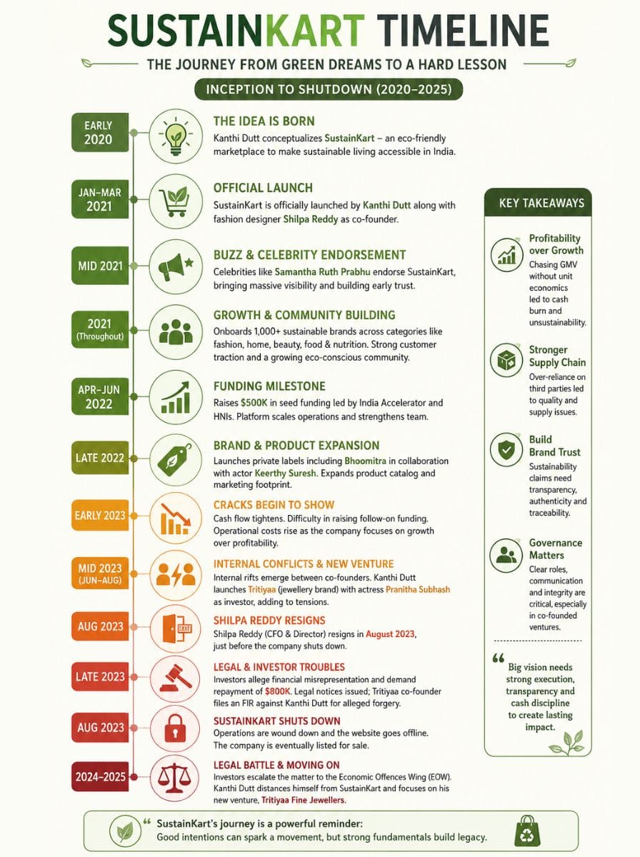 SustainKart Timeline